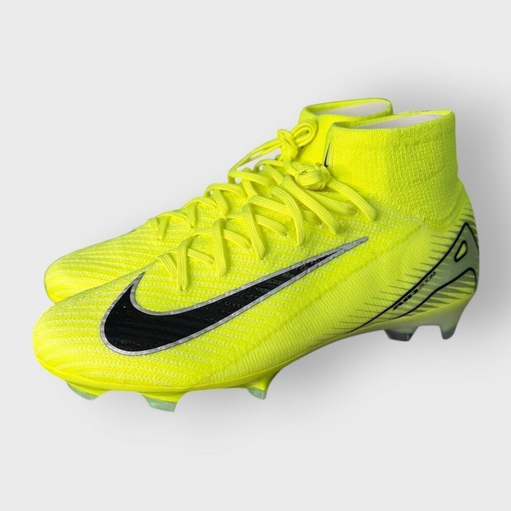 Nike Mercurial Superfly 10 Elite FG Voltage Soccer Cleats HF7873-700 size 7.5